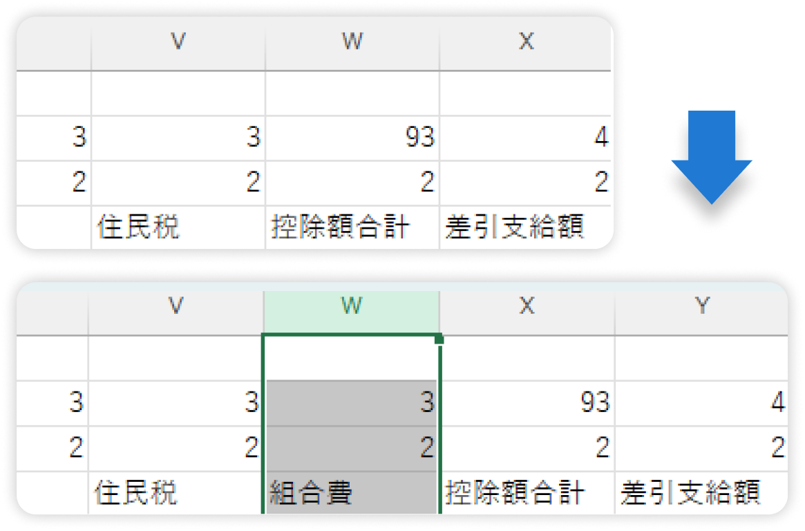 フォーマットファイル